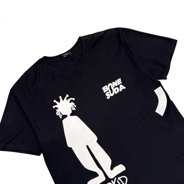 Stussy x Bakar x Bone Soda Graphic T shirt Black (L)