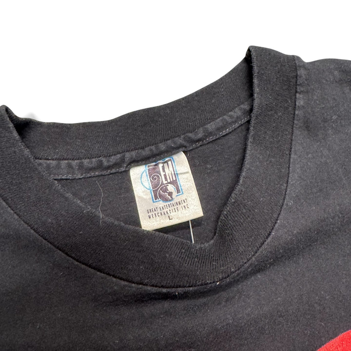 1994 Vintage Elton Joh Billy Joel Black Graphic T-Shirt (L)