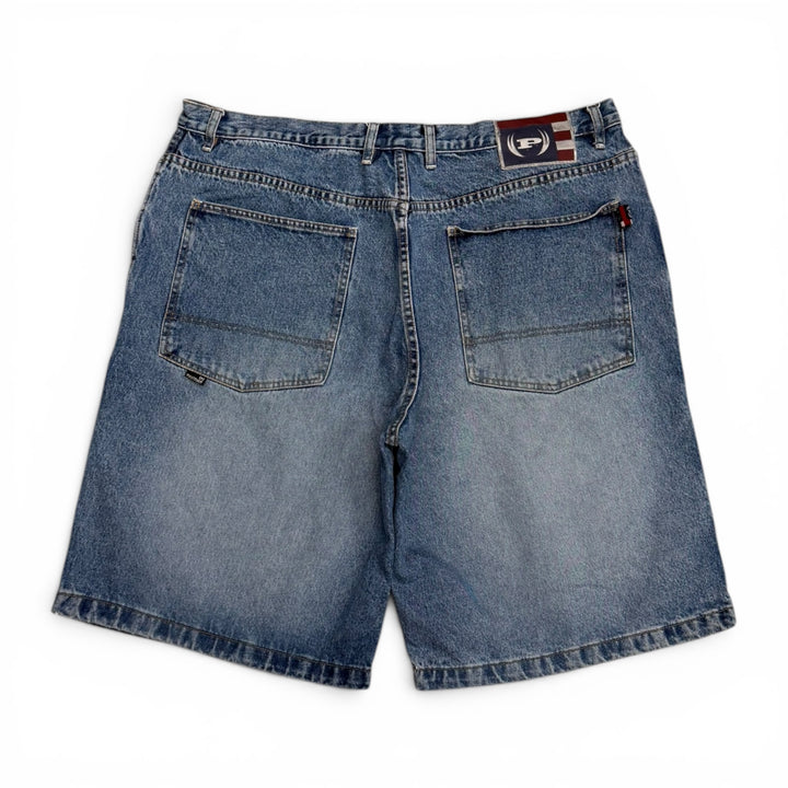 Vintage Phat Farm Baggy Denim Shorts Blue (40")