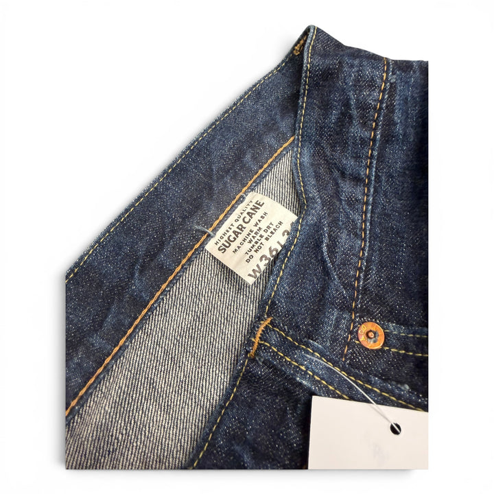 Vintage Sugar Cane Straight Fit Jeans Blue 36"
