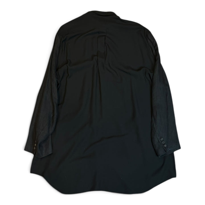 Vintage Comme Des Garcons Black Dress Shirt (XL)