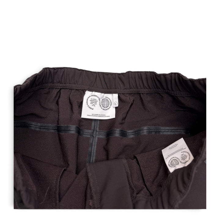 Purple Mountain Observatory Dark Purple Tech Shorts (L)