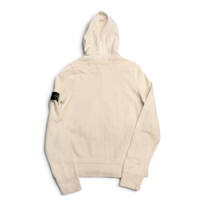 Vintage Stone Island Full Zip Up Knitted Jumper White (XL)