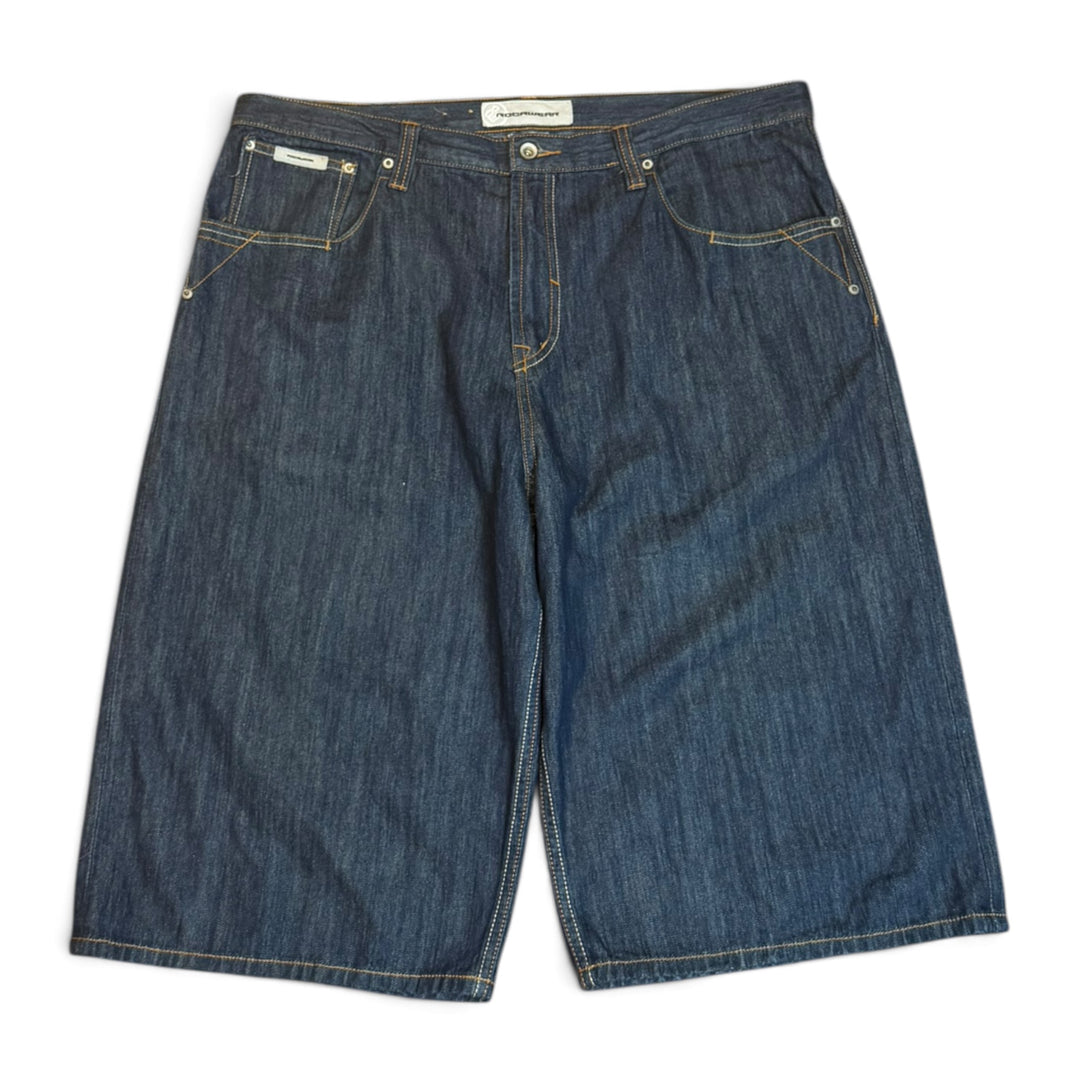Vintage Rocawear Dark Blue Baggy Denim Shorts (38)