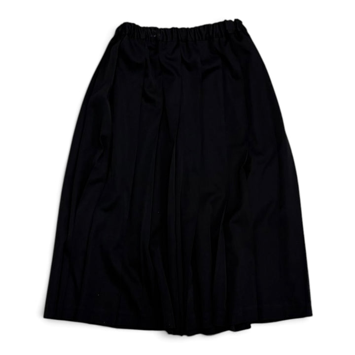 Comme Des Garcons Wool Pleated Skirt Black (XS)
