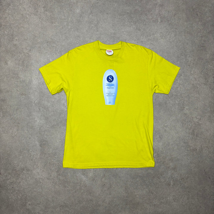 Supreme Super Cream Bottle Yellow T-Shirt (M)