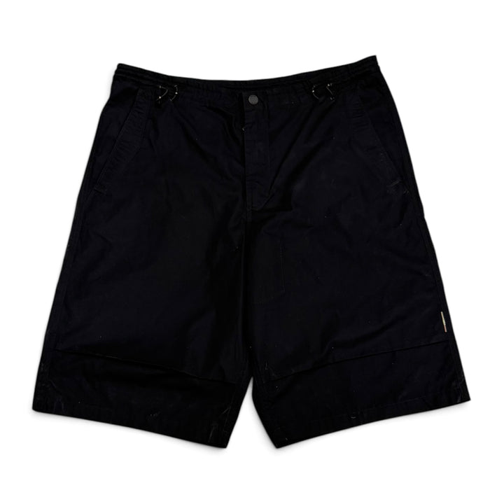 BNWT Sample Maharishi Black Embroidered Cargo Shorts (L)
