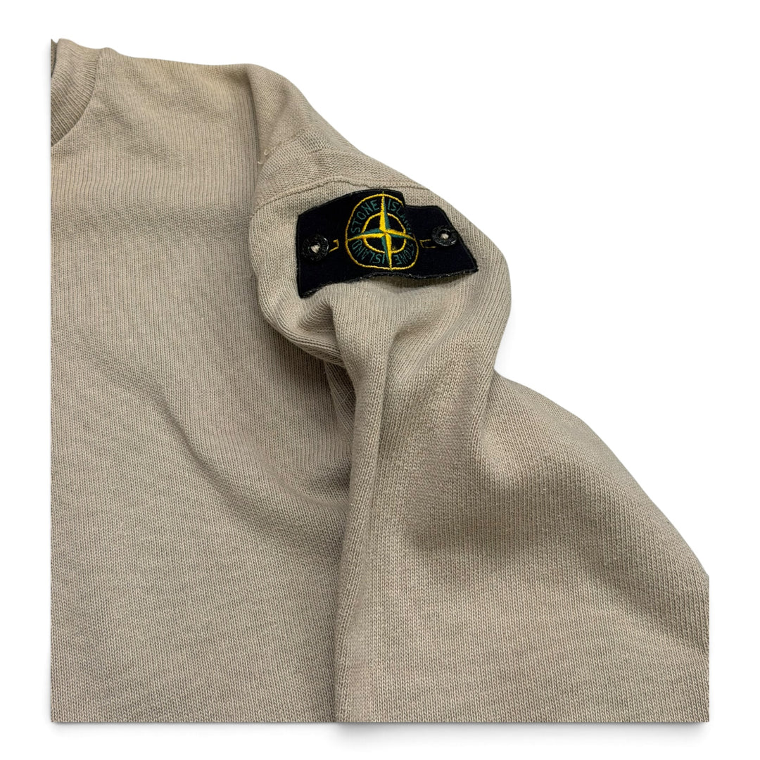 Vintage Stone Island Knitted Jumper Beige (M)