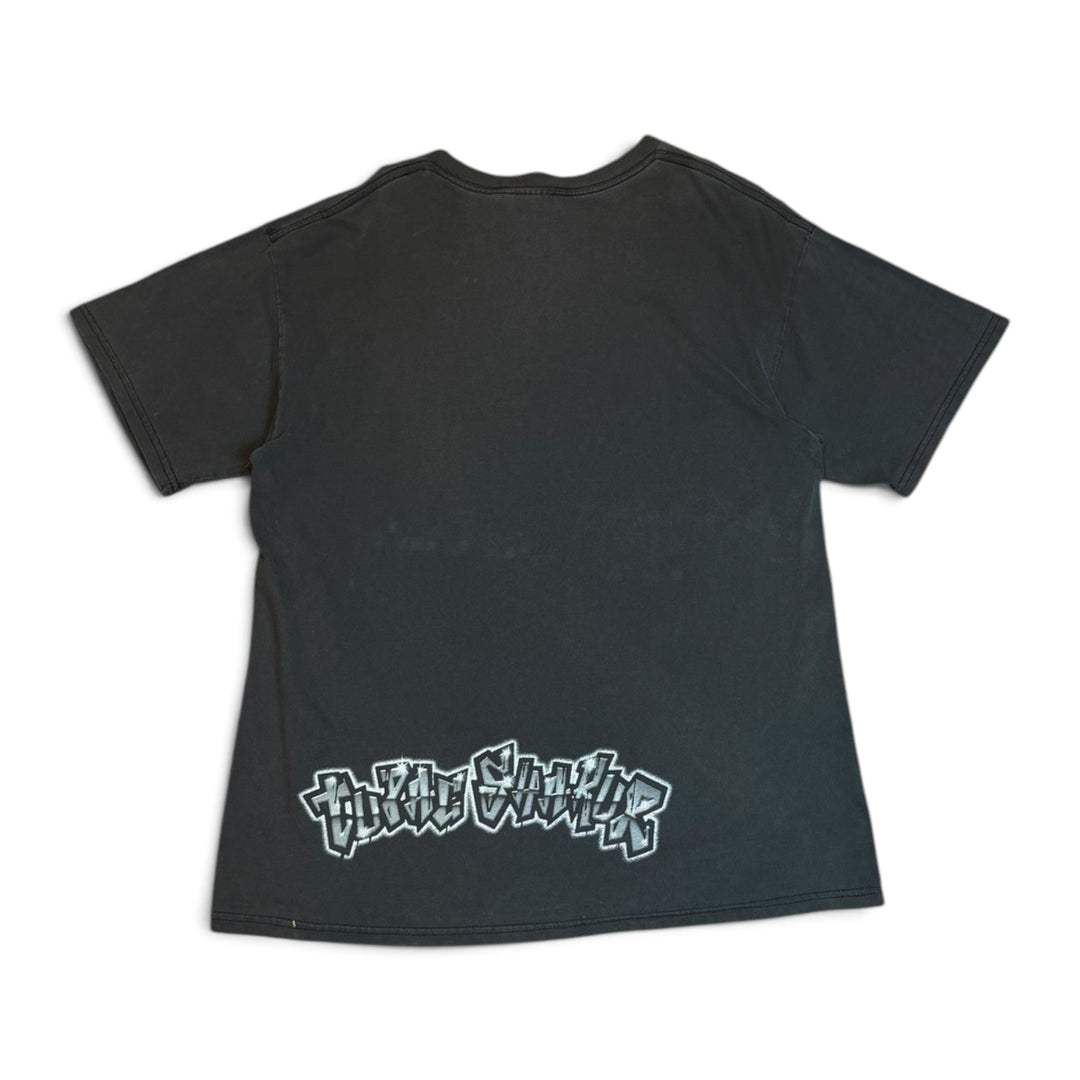 90's Vintage Tupac Shakur Black Graphic T-Shirt (XL)