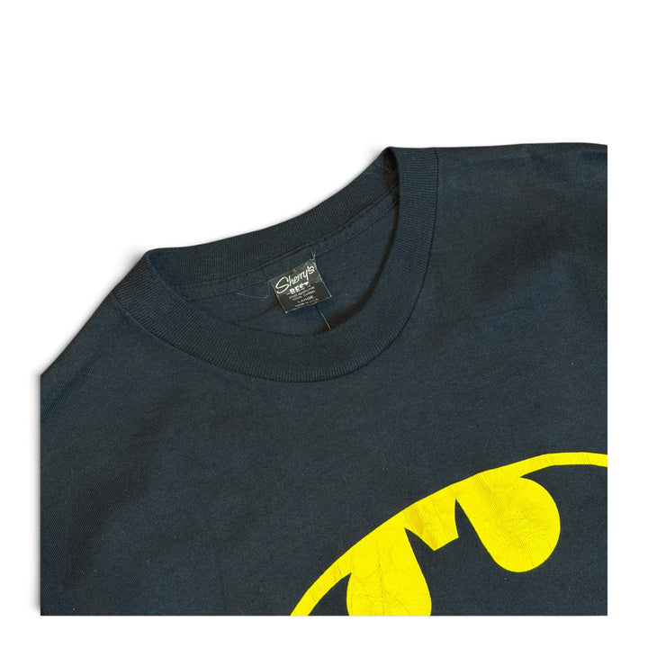 80's Vintage Batman Black Graphic T-Shirt (M)