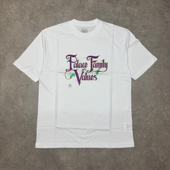 Palace Family Values White Graphic T-Shirt (L)