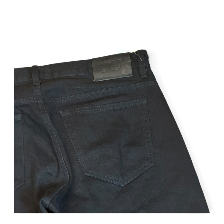 Supreme Black Bagyy Denim Jeans (32)
