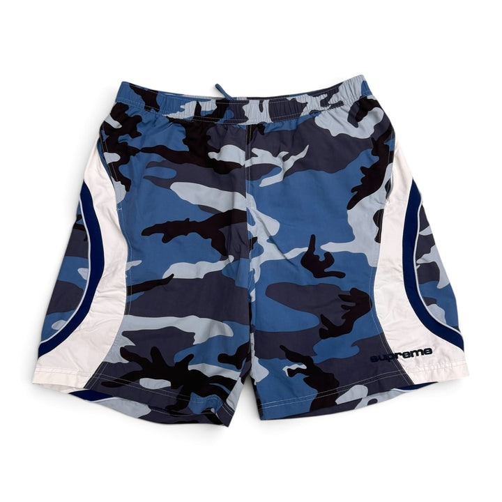 Supreme Paneled Water Shorts Blue Camo (L)