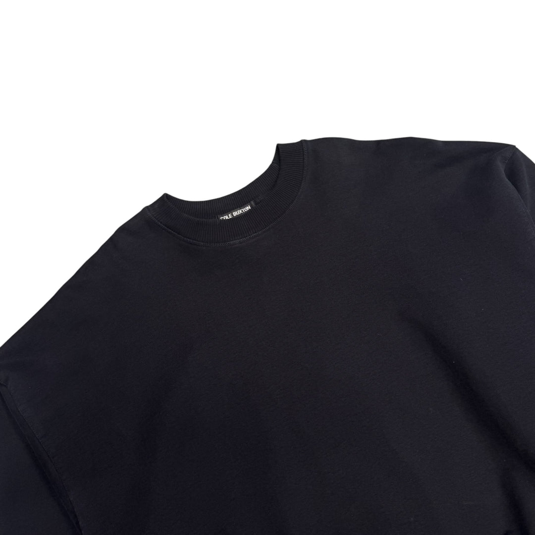 Cole Buxton Crew Neck Sweatshirt Black (L)