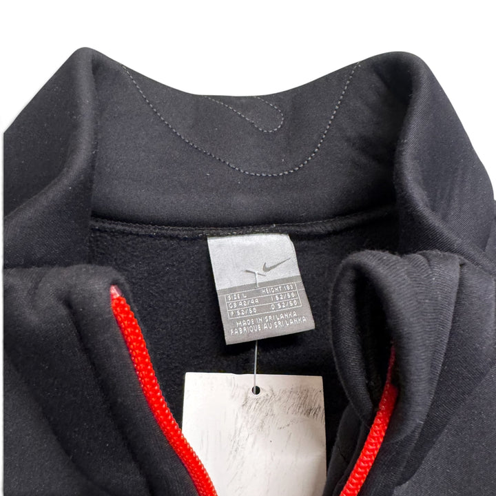 Vintage Nike Shox Neoprene Zip Up Jacket Set Black (L)