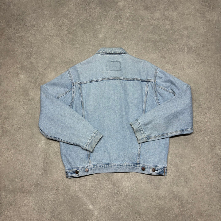 Vintage Avirex Blue Denim Jacket (M)