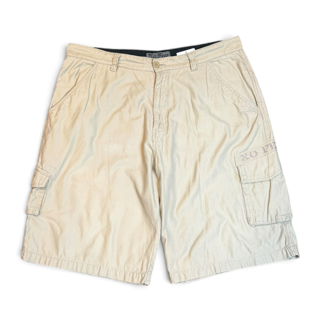 Vintage No Fear Beige Cargo Shorts (L)