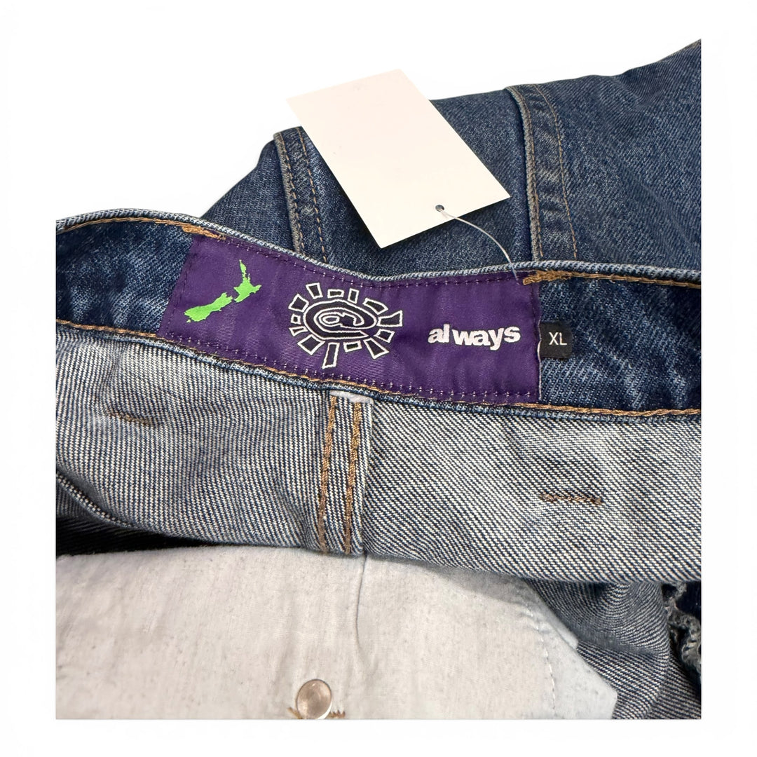 Always Do What You Should Do Jeans Blue (XL)