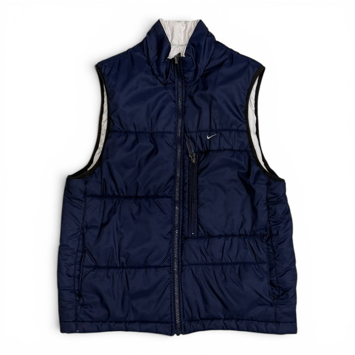 Vintage 90's Nike Reversible Gilet Grey (S)