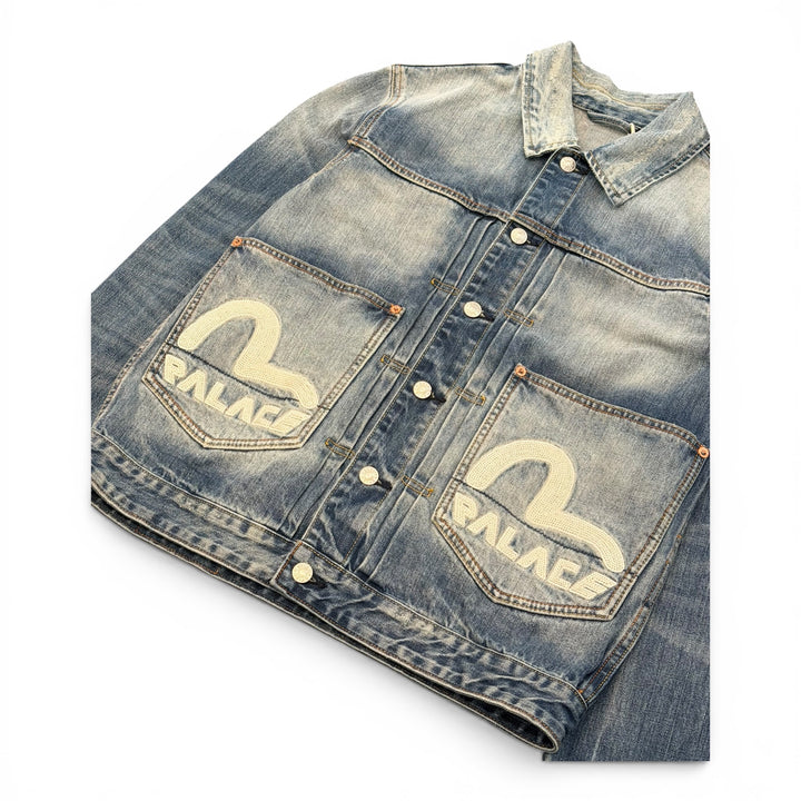 Palace x Evisu Dice Denim Jacket (L)