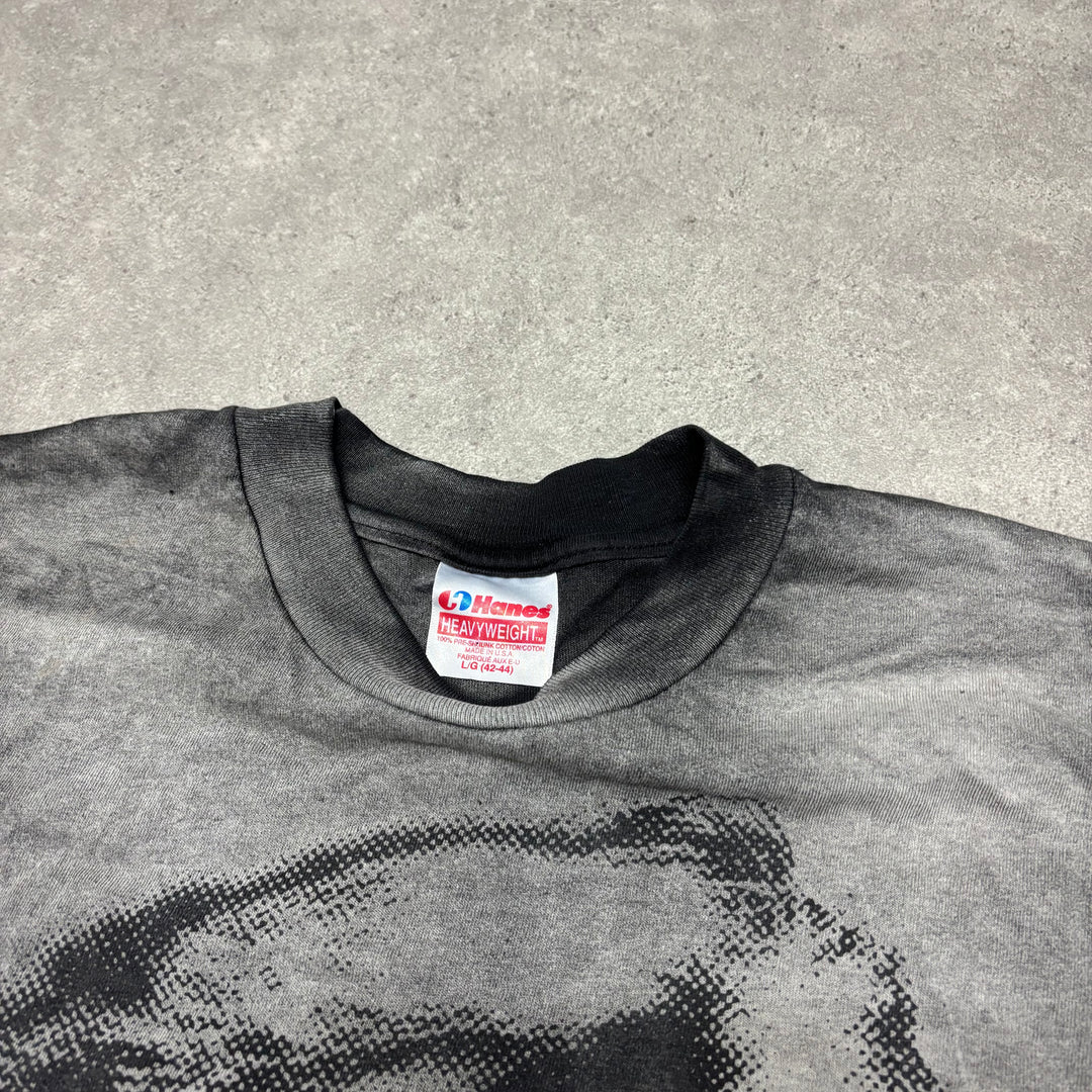90's Vintage Barbera Mandell Black Graphic T-Shirt (L)