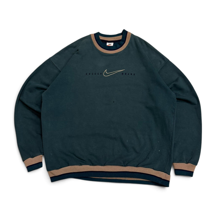 Vintage Nike Swoosh Crew Neck Sweatshirt (XL)