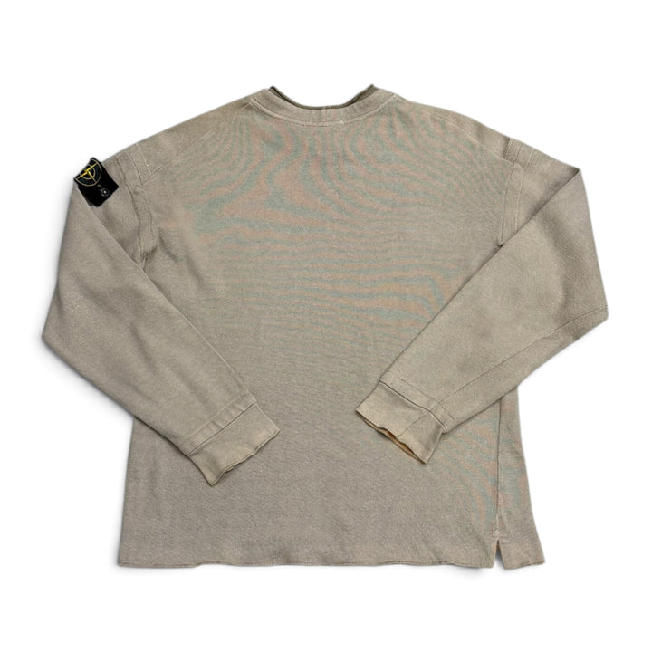 Vintage Stone Island Knitted Jumper Beige (M)