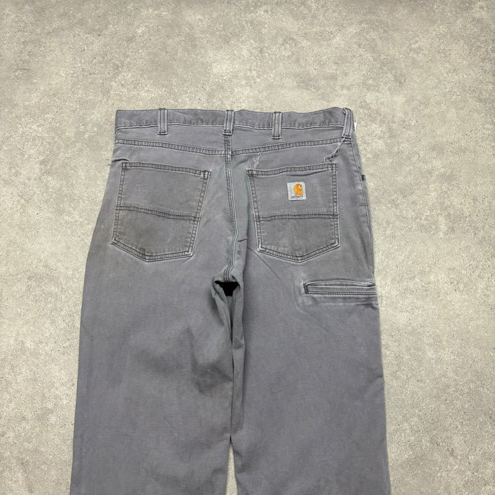 Vintage Carhartt Grey Workman Trousers (32x32)