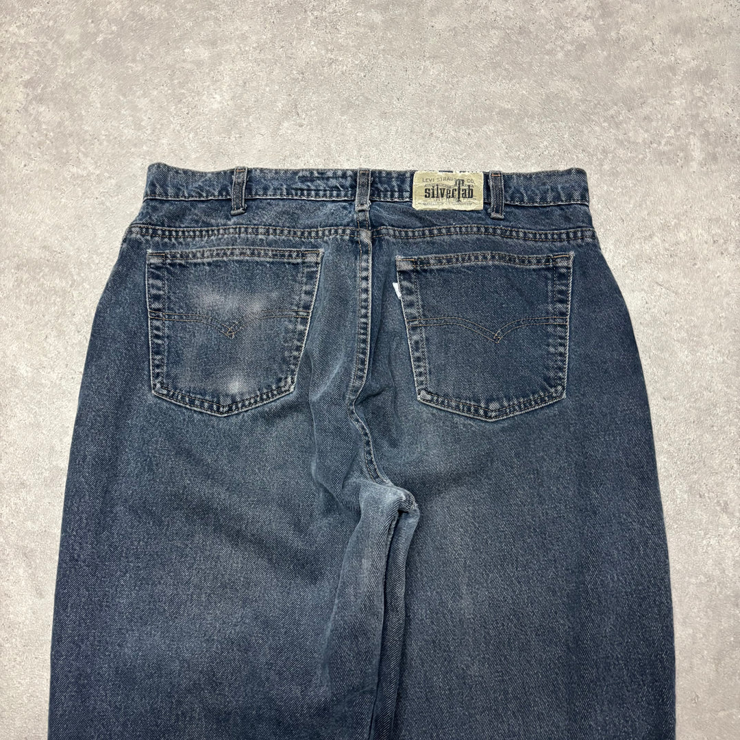 Vintage Levis Silver Tabs Blue Denim Jeans (36x28)