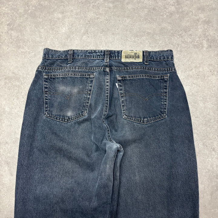 Vintage Levis Silver Tabs Blue Denim Jeans (36x28)