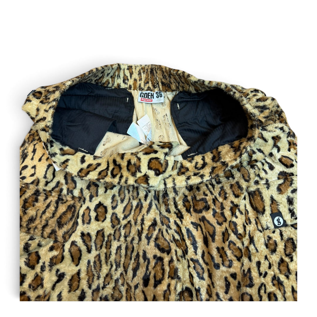 Supreme x GDEH Leopard Print Furry Shorts (34)