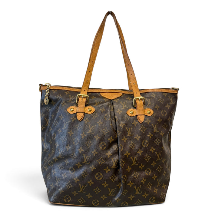 Louis Vuitton Canvas Palermo Monogram  Shoulder Bag Monogram