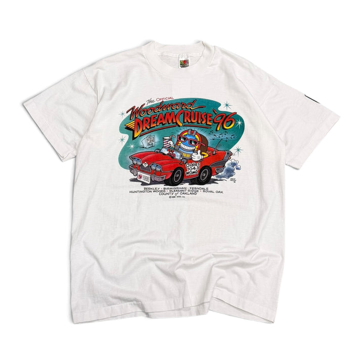 Vintage 90's Woodward Graphic T shirt White (XL)