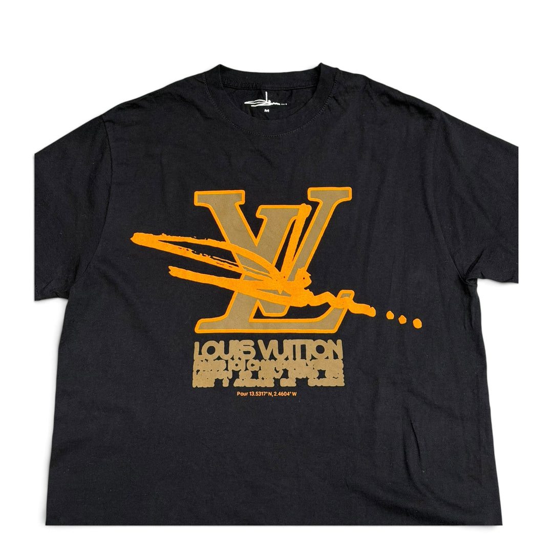 Slawn LV Graphic T shirt Black (M)