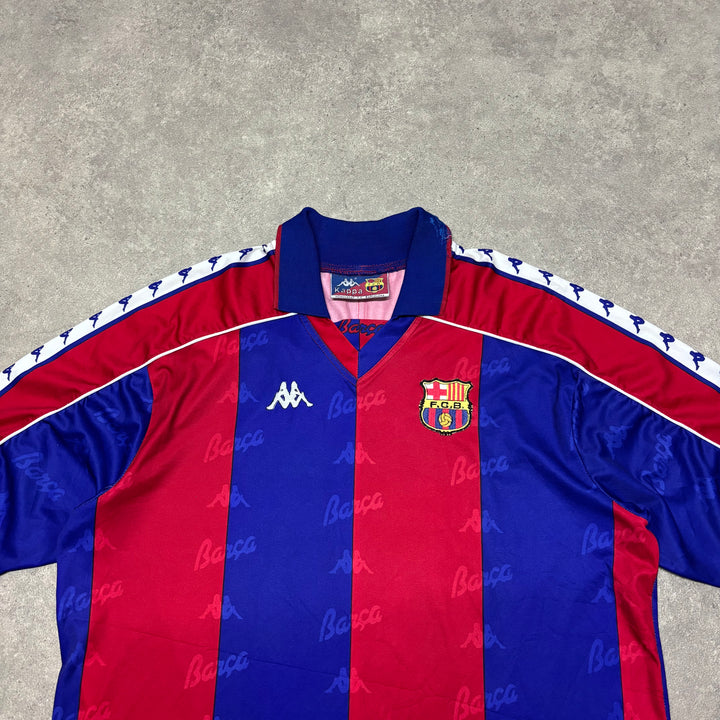 1992/95 Vintage Barcelona Kappa Home Football Shirt (XL)