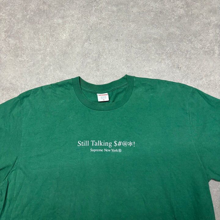 Supreme Green Still Talking T-Shirt (XL)