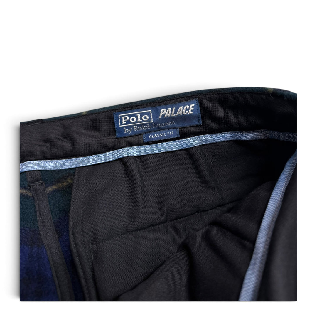 Palace X Polo Ralph Lauren Fleece  Trousers Navy (34)