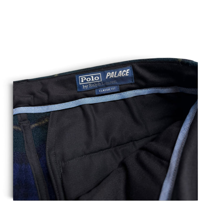 Palace X Polo Ralph Lauren Fleece  Trousers Navy (34)