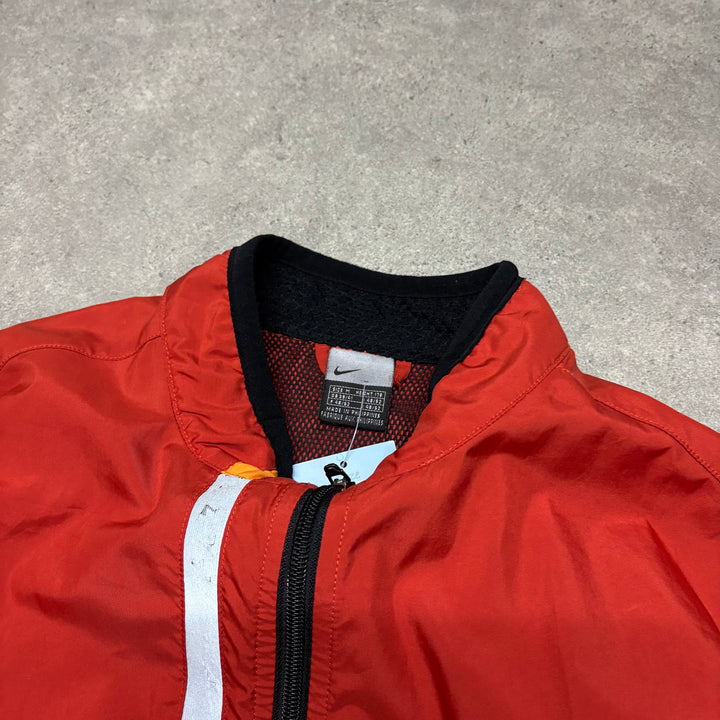 00's Vintage Nike Orange Windbreaker Jacket (M)