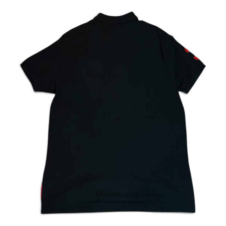 Vintage Polo Ralph Lauren Black Polo Shirt (XL)