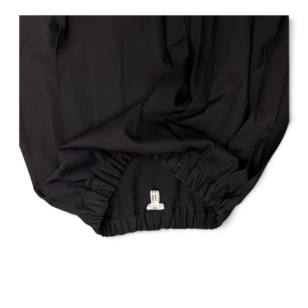 Comme Des Garcons Wool Pleated Skirt Black (XS)
