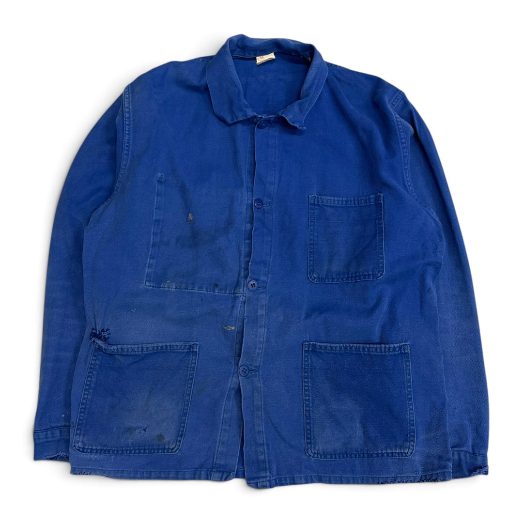 Vintage French Chore Jacket Blue (M)