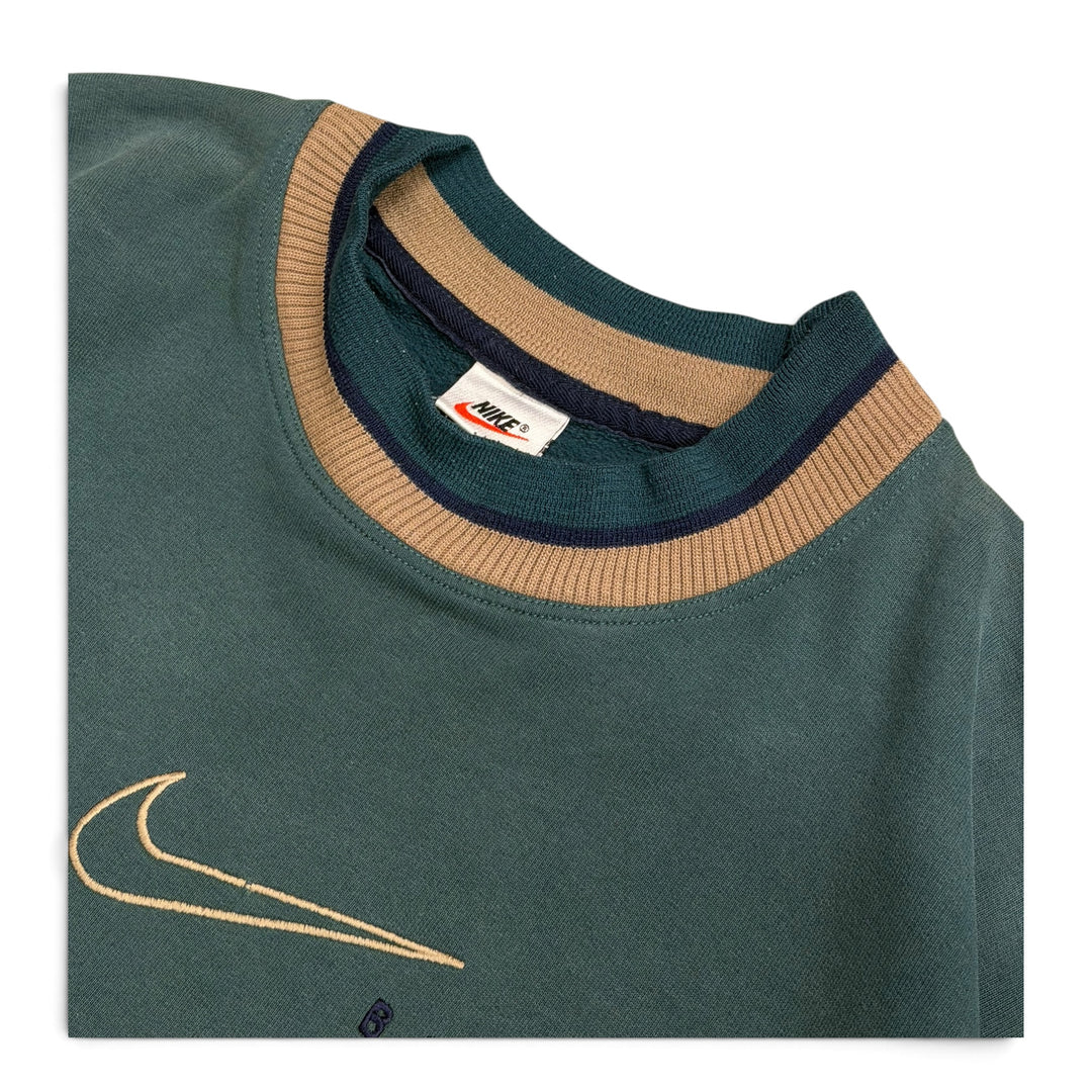 Vintage Nike Swoosh Crew Neck Sweatshirt (XL)