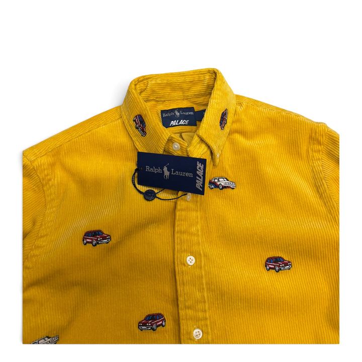 Palace x Polo Ralph Lauren Yellow Corduroy shirt (S)