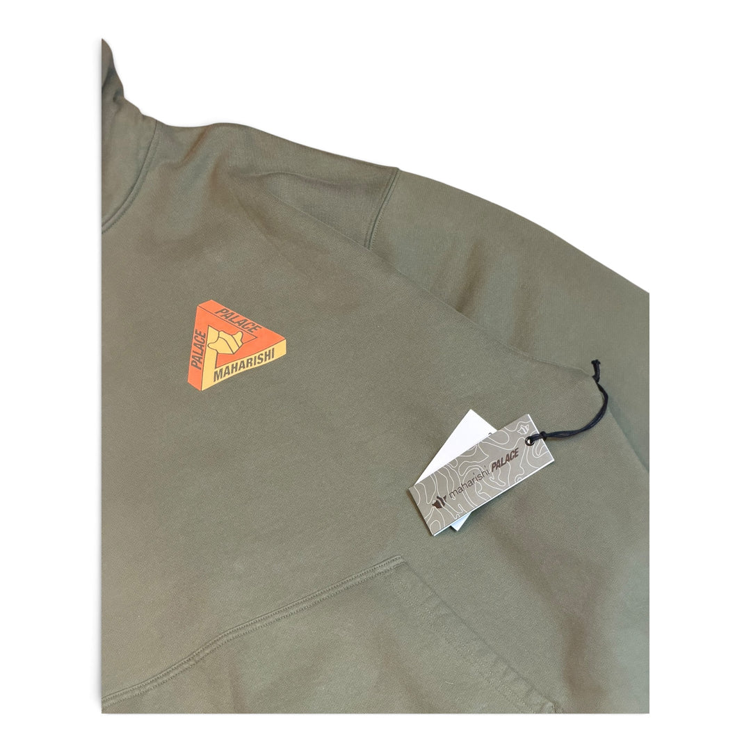 BNWT Palace x Maharishi Khaki Pullover Hoodie (XL)