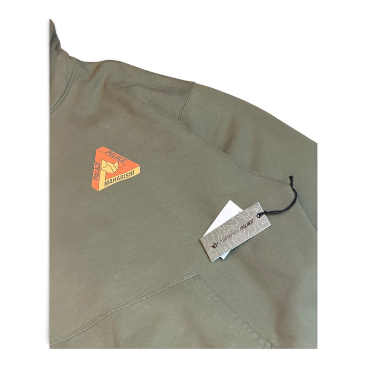 BNWT Palace x Maharishi Khaki Pullover Hoodie (XL)