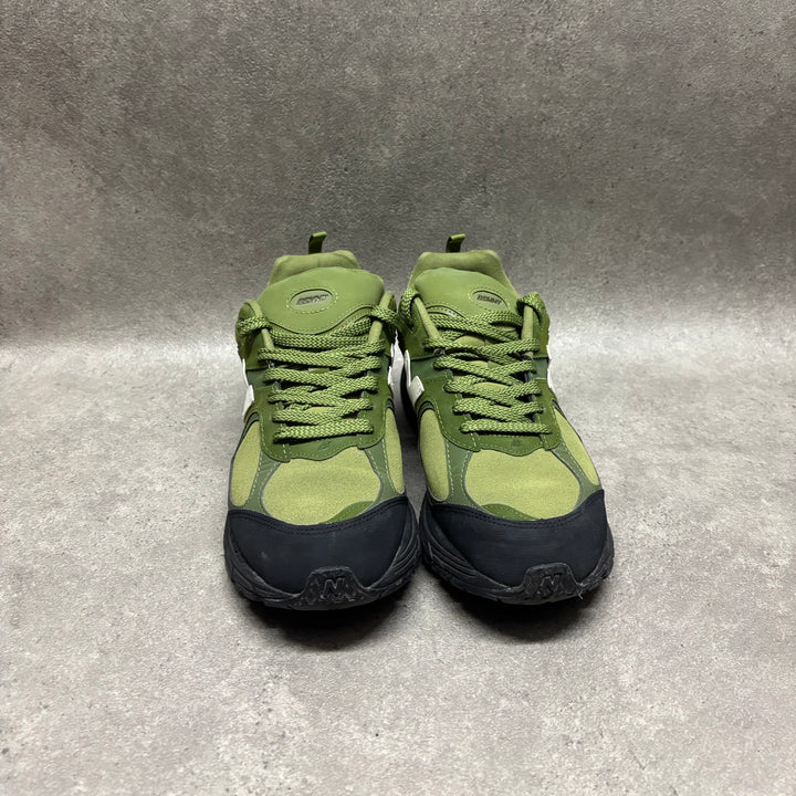 New Balance x Basement 2002R Green & Black Trainers (UK10)