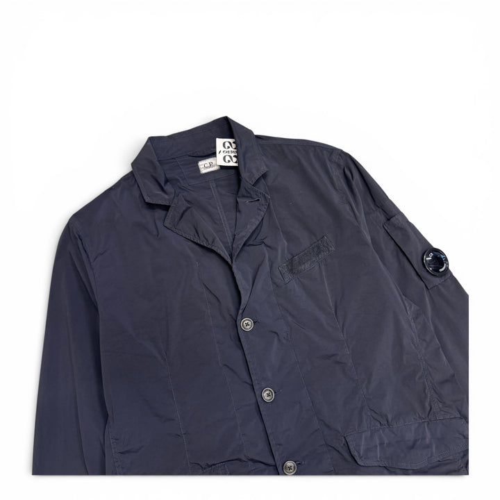 CP Company NYRCA Lightweight Button Up Jacket Navy (XL)