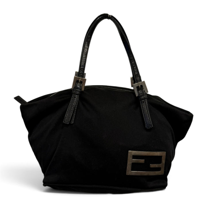 Fendi Mamma Baguette Handbag Black