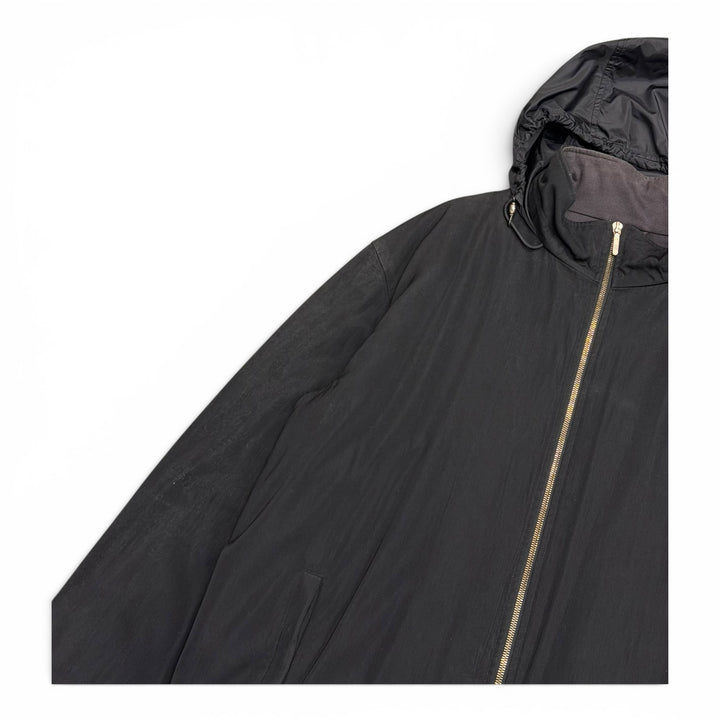 Vintage Jil Sander Black Hooded Jacket (L)